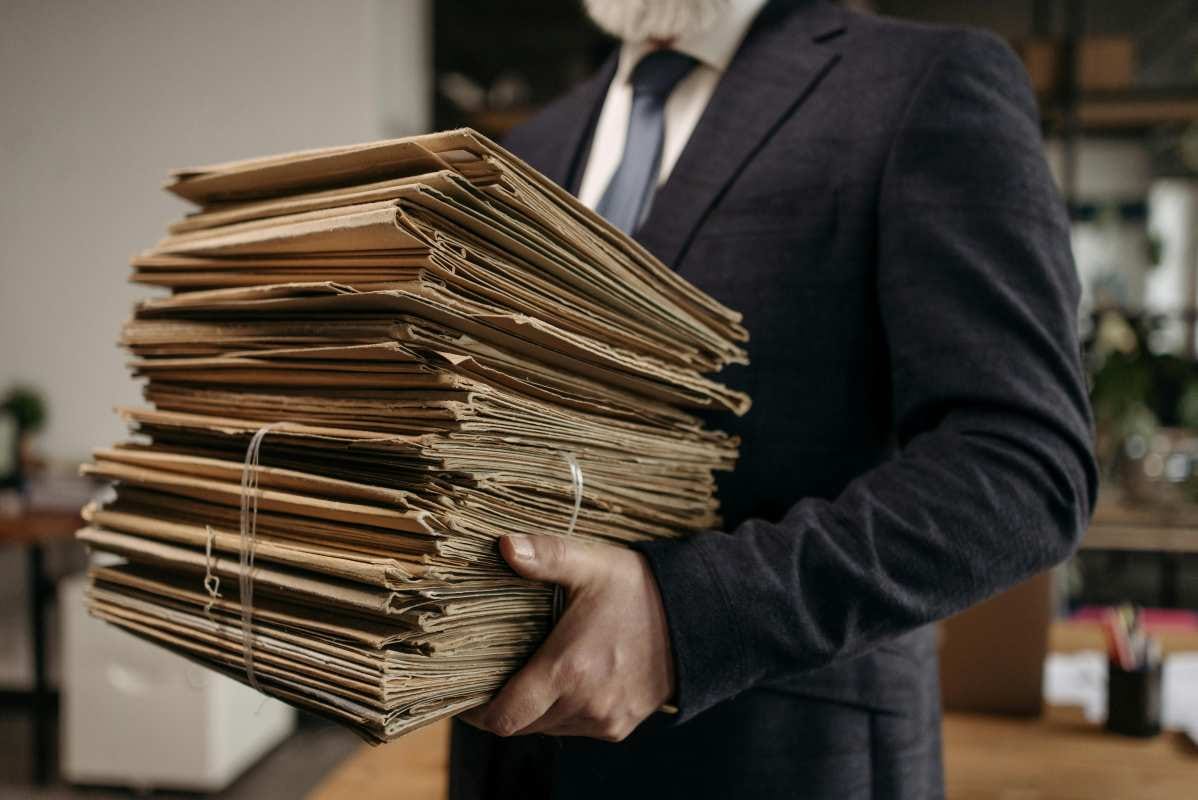 Traditional Way of File and Document Management - Employee Dependency