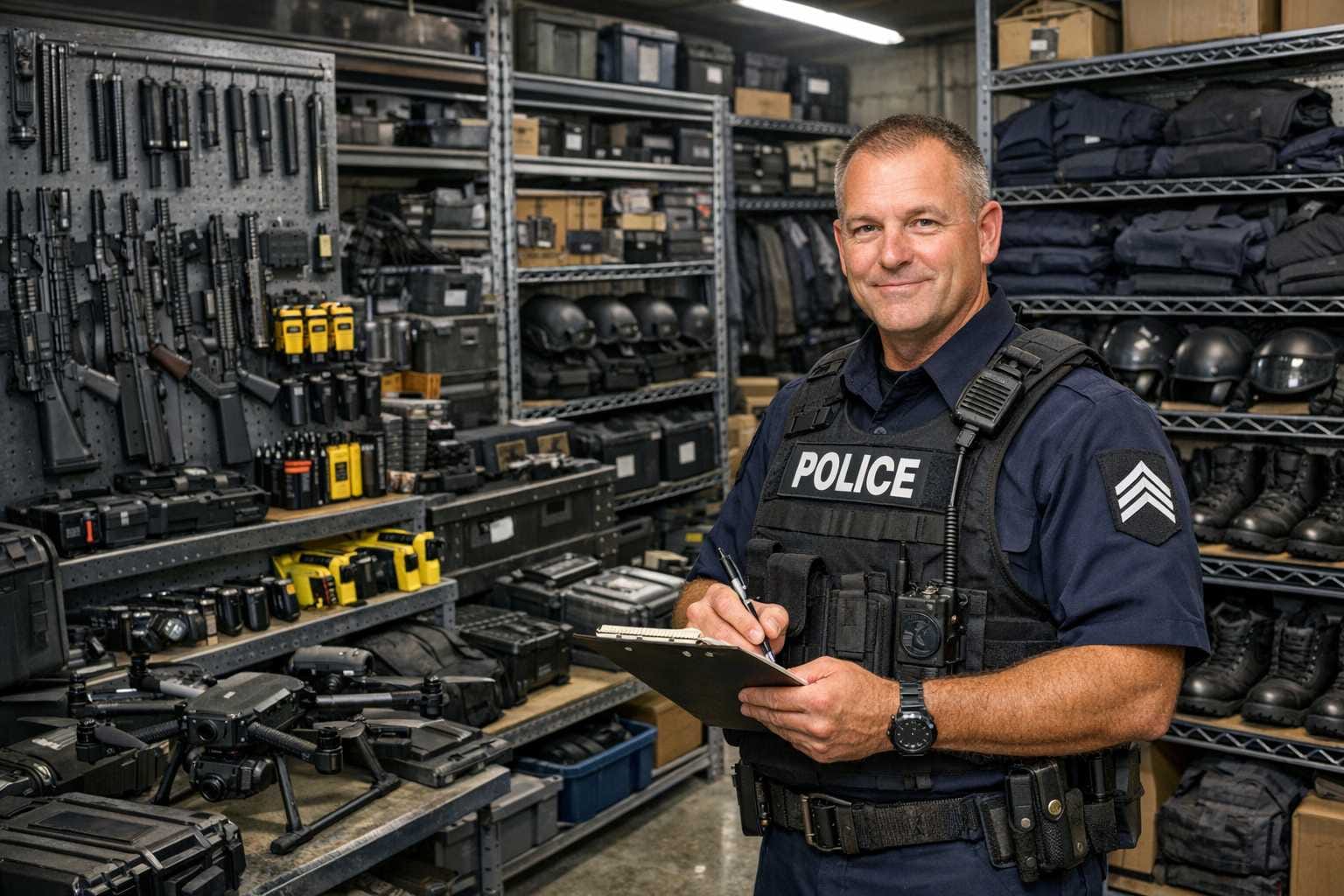 Police Armory and Warehouse Management with Traditional Methods